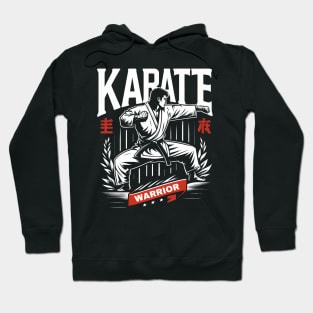 karate warrior Hoodie